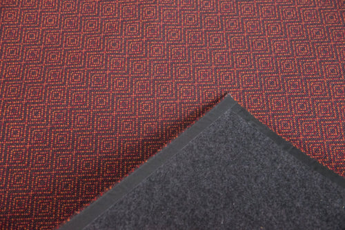 Jackies vloerkleed 8608 Diamond - Rood - 140 x 200 cm