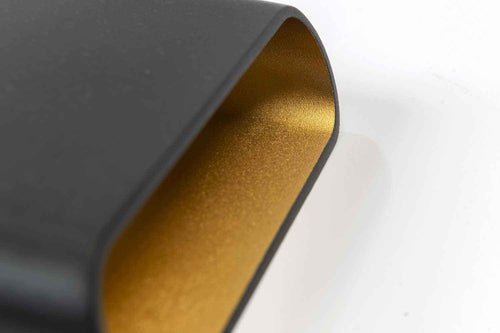 Artdelight wandlamp Diaz - 2 lichts - 4  x 20   cm - zwart goud
