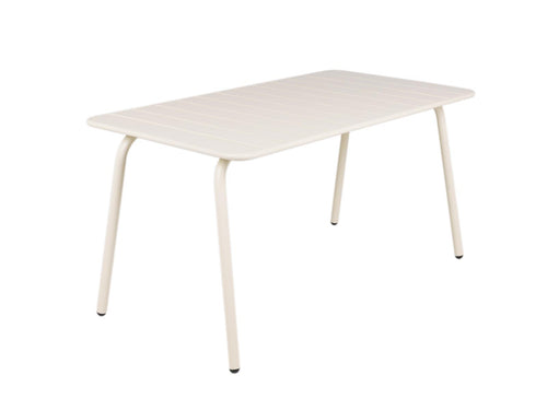 MaximaVida metalen tuinset Max ivoor 150 cm  1 tafel met 2 stoelen en 1 bank - vtwonen shop