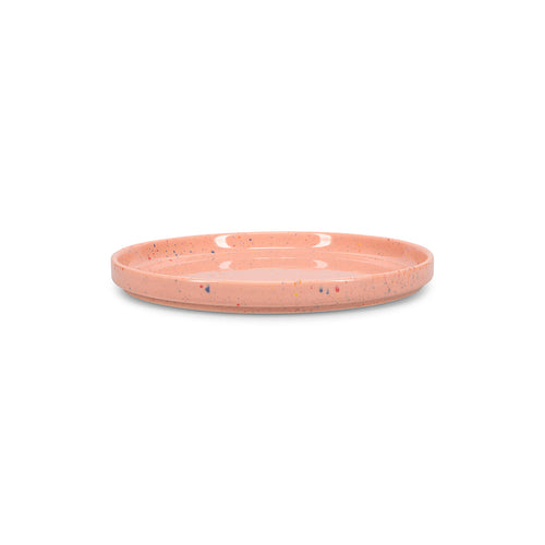 Ona - Plat bord 20,5cm roze Fika - Set van 4 - vtwonen shop