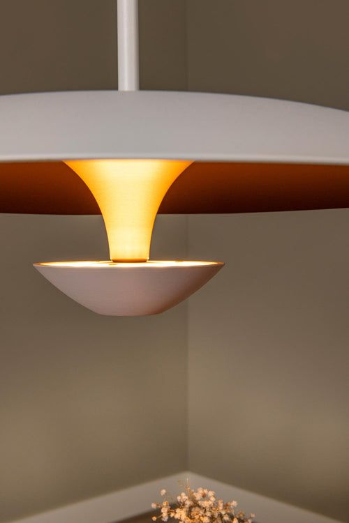 Lucide hanglamp KENNETH - Geïntegreerde LED - Wit - vtwonen shop