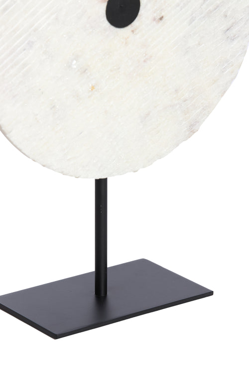 Light & Living ornament YFKE - 25x10x35cm - zwart