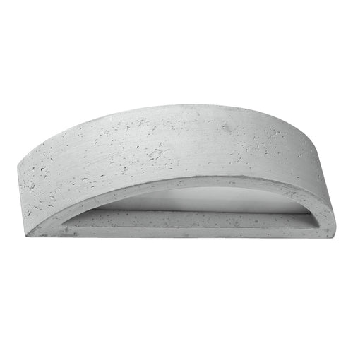 Sollux Lighting Wandlamp ATENA beton - 40x14,5x10cm