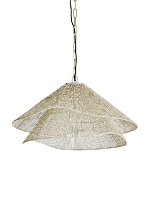 Light & Living hanglamp ALAMEDA - wit - Ø56x31cm - vtwonen shop