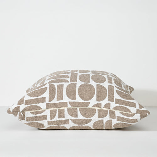Darcy & Duke sierkussen Mushroom Pop - Beige - 55x55cm