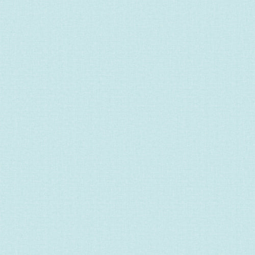 Sanders & Sanders behang linnenstructuur turquoise - 53 cm x 10 m - 640478