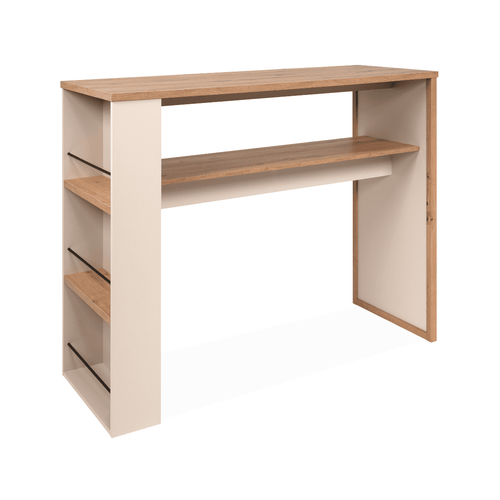 Calicosy - Barmeubel NOLAN - licht hout 110x55x138 cm