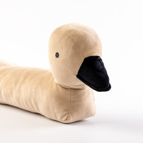 DUCKY - tochtstopper 90x10 cm - eend - Pumice Stone - beige - vtwonen shop