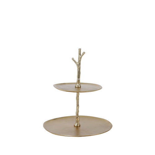 Light & Living etagere Tresa - goud - 30.5x27.5x31cm - vtwonen shop