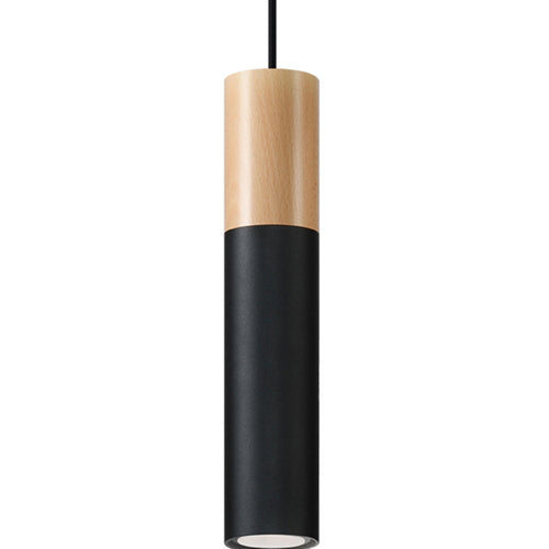 Sollux Lighting Hanglamp PABLO zwart - 8x8x105cm
