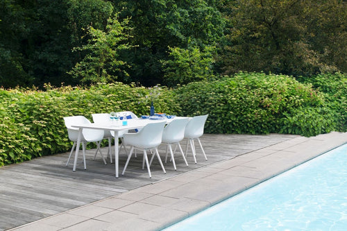 Hartman Tuintafel Sophie Studio - Wit Aluminium - 240x100x75cm