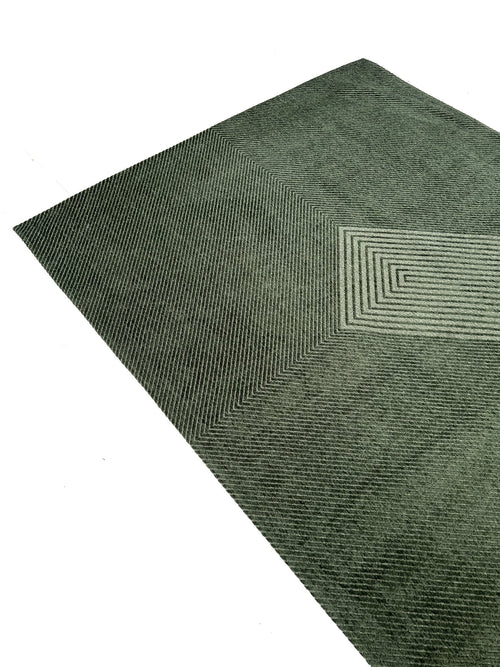 vloerkleed 9276 Green - Groen - 170 x 240 cm