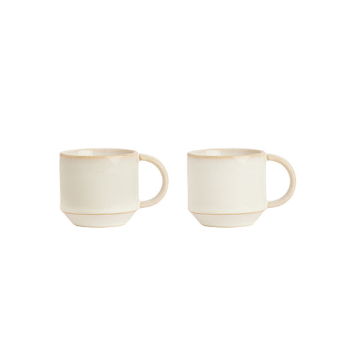 OYOY Espressokop - Set van 2 Yuka - terracotta - vtwonen shop