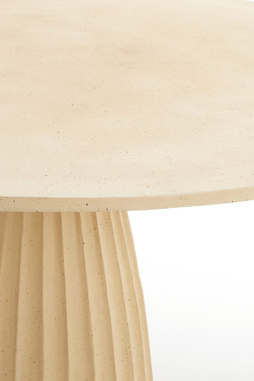 Light & Living eettafel VEGLIA - Ø120x78 cm - bruin