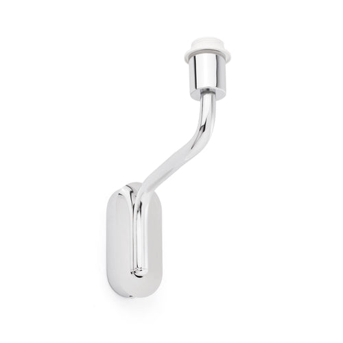 Faro Eterna - 1 Light Indoor Wandlamp Chroom - Kap niet inbegrepen, E27