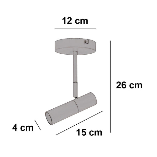 Freelight spot Undici - 1 lichts - 11  x 14   cm - beige - vtwonen shop