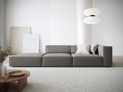 Cosmopolitan Design linker bank Arendal 4-zits, chenille, grijs - 102x262x70cm