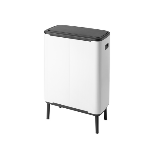 Brabantia Bo Touch Bin Hi, met 1 binnenemmer, 60 liter - White