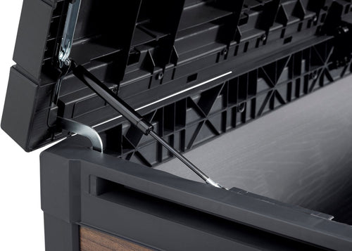 Keter Signature Opbergbox 757L - 151.7x72.5x90cm - Rosewood - vtwonen shop