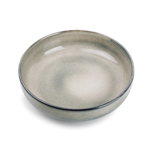 Salt & Pepper - Diep bord 22,5xH6cm groen/blauw Meridian - Set van 2