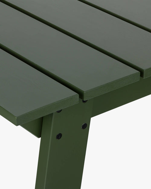noo.ma Navo buiten tafel - 140 x 77 cm, Forest Green