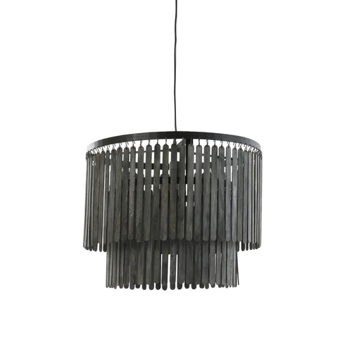 Light & Living hanglamp Gularo - zwart - Ø60cm - vtwonen shop