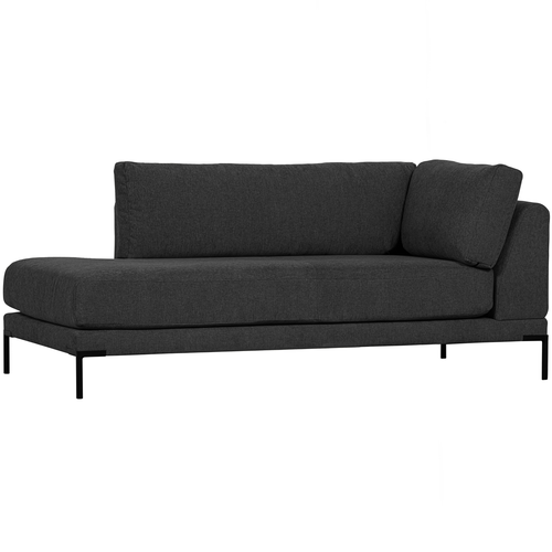 vtwonen lounge element links- Polyester - Donkergrijs - 89x100x200 - vtwonen shop