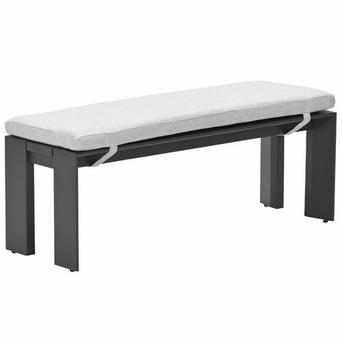 Garden Impressions sportbank Malakka donker grijs 115,5x43 cm - vtwonen shop