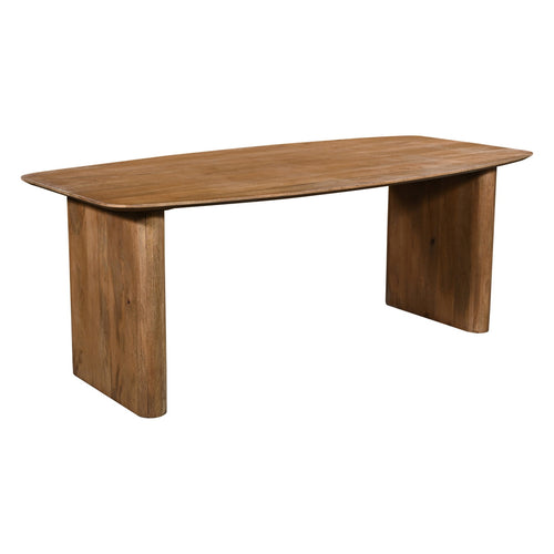 Giga Meubel Eettafel Dai - Deens Ovaal - Naturel - Mangohout - 240cm