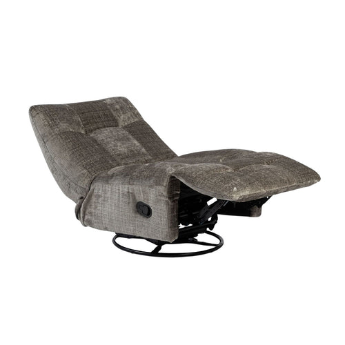 Starfurn Relaxfauteuil Chill - Grijs - Draaibaar - 97x78x90cm