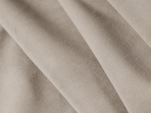 Cosmopolitan Design Converteerbare bank Kemi 3-zits, flueel beige - 95x206x70cm