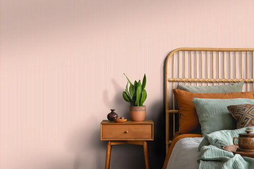 Sanders & Sanders behang strepen roze - 50 x 900 cm - 935385