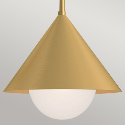 Mehrarmige Pendelleuchte, modernes gebürstetes Gold, 3 x E27