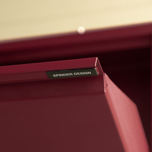 Spinder Design schoenenkast Billy 1 - Burgundy - 3 paar schoenen