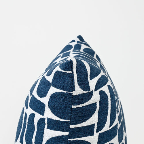 Darcy & Duke sierkussen Santorini Pop - Blauw - 40x60cm