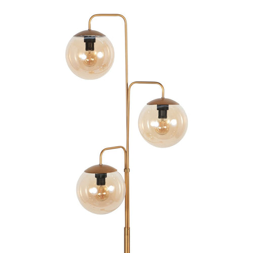 Steinhauer vloerlamp Bollique - 3 lichts - 24  x 172   cm - brons