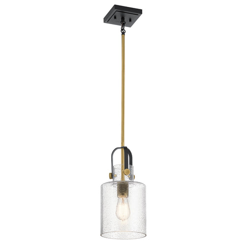 Elstead Kichler Kitner Koepel Hanglamp Plafondlamp Natuurlijk Messing