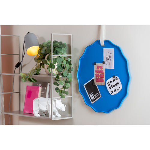 Present Time prikbord Funky Wave - blauw - Ø51cm - vtwonen shop