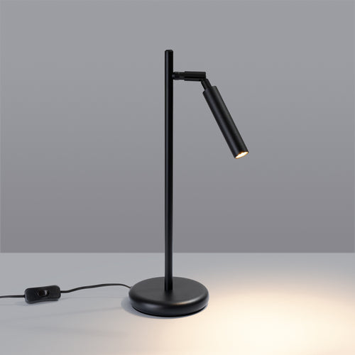 Sollux Lighting Tafellamp PASTELO zwart - 14x20x43cm