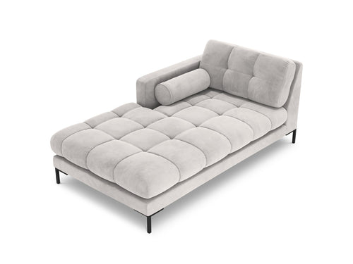 Cosmopolitan Design linker meridiaan Bali flueel, geld - 185x102x75cm