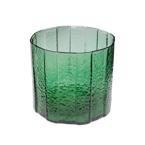 Hübsch vaas Emerald - glas - ø23xh20cm - vtwonen shop