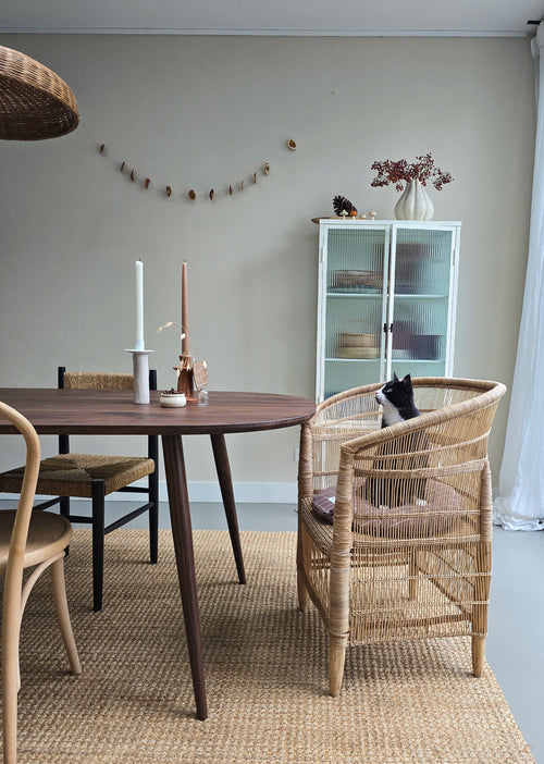 Rebellenclub Eetkamertafel Havdhem - 180 x 90 cm - Walnoot - vtwonen shop