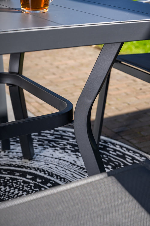 5-delige tuinset - 4 Cosmo tuinstoelen - Douglas tuintafel
