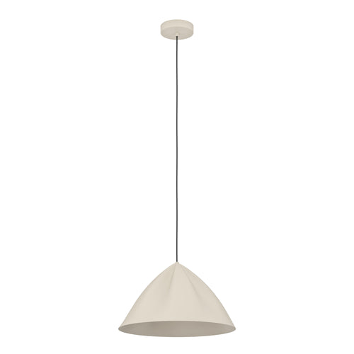 EGLO hanglamp Podere - e27 - ø 42,5 cm - zand - staal