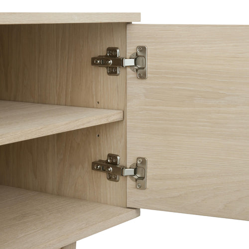 Furnhouse tv-meubel Kerteminde - Witte olie - MDF, eikenfineer - 45x160x53