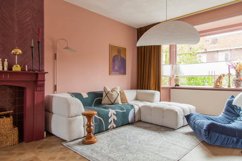 Interieur05 Vintage vloerkleed Ethel Groen/Blauw - 230 x 160 cm