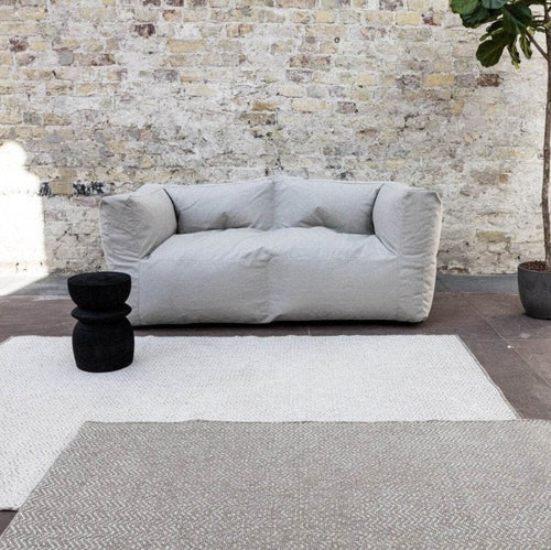 Eva Interior Buitenkleed Dahl bruin/grijs dubbelzijdig