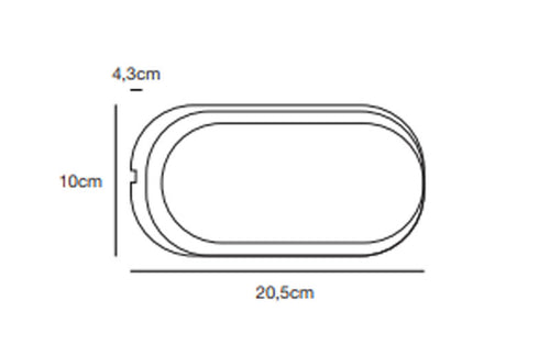 Nordlux Cuba Wandlamp buiten - LED - 3000K - IP54- Wit -Rechthoek - vtwonen shop