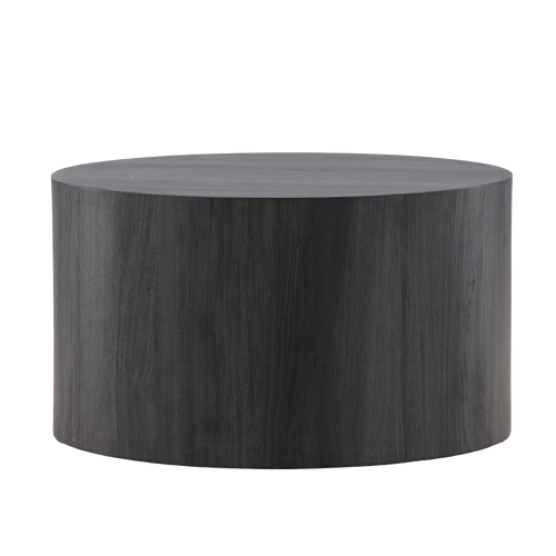 Nest living Zayn Houten Salontafel Zwart - Ø80 cm - vtwonen shop