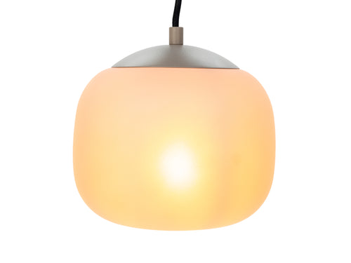 EGLO hanglamp Cominio - e27 - ø 18,5 cm - zandkleurig/taupe - glas - vtwonen shop